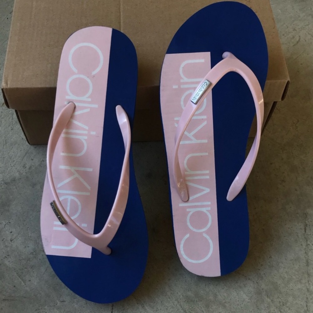 Calvin Klein Flip Flops